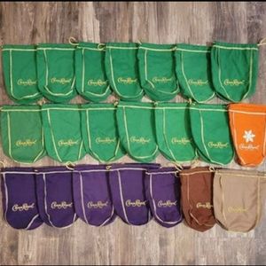 21 Crown Royal bags